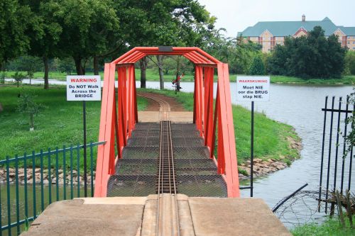 Model Train Bridge 2