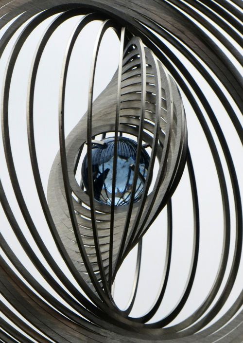 modern art decoration windspiel