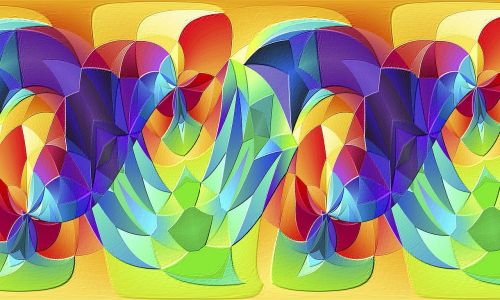 modern art fractal background