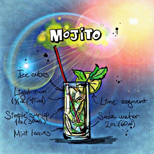 mojito cocktail drink