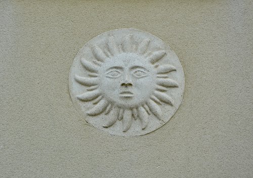 molding  molding stone  molding stone sun