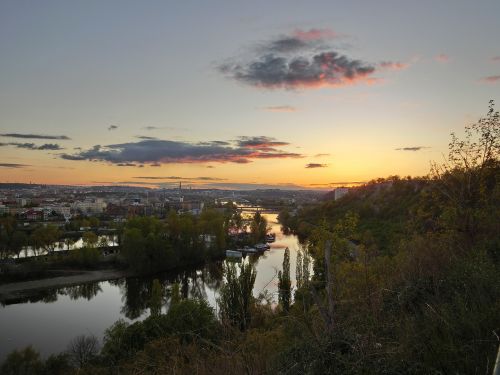 moldova river landscape