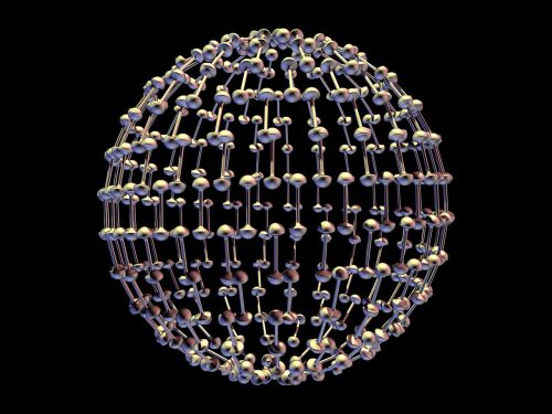 molecule sphere atom