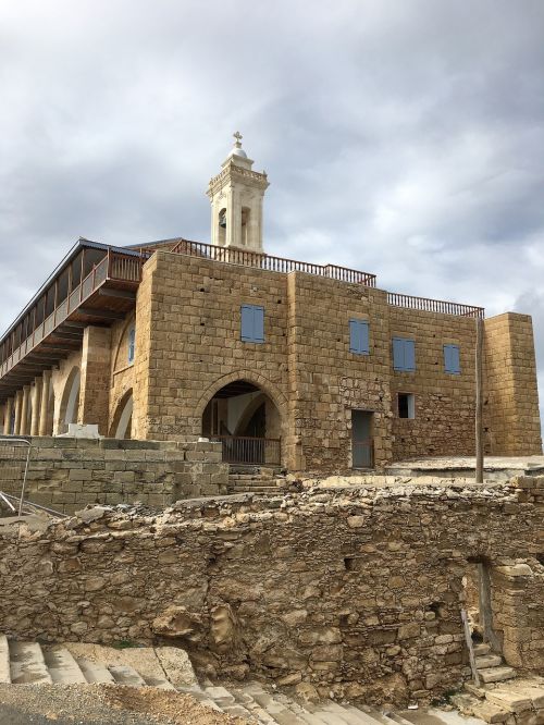 monastery cyprus carps