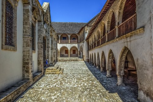 monastery  arcade  stoa