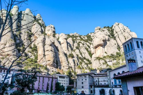 monastery montserrat mountain