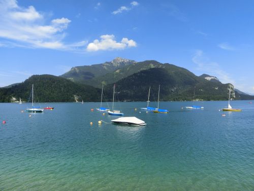 mondsee water mountains