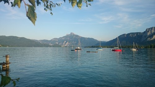mondsee  lake  austria