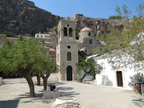 monemvasia castle greece
