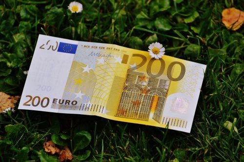 money seem euro bills