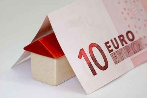 money euro bank note