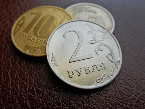money ruble coins