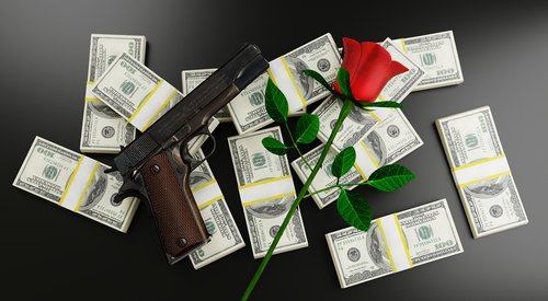 money  gun  rose