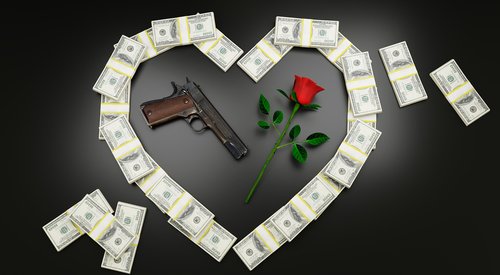 money  gun  rose