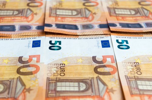money  euro banknotes  euro