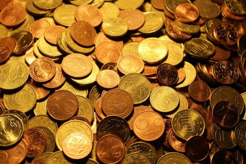 money coins euro coins