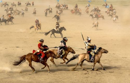 horse mongolia warrior