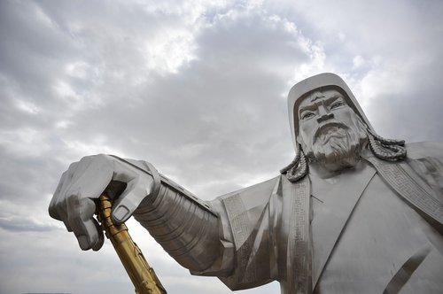 mongolia  genghis khan  sky