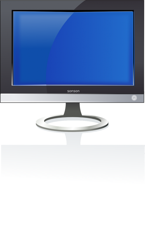 monitor flatscreen television