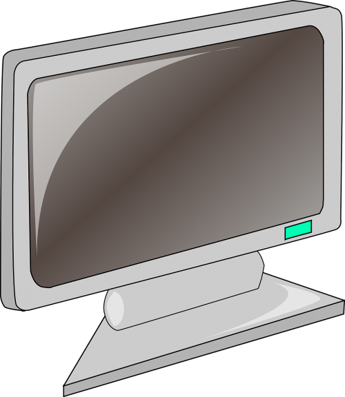 monitor screen flat