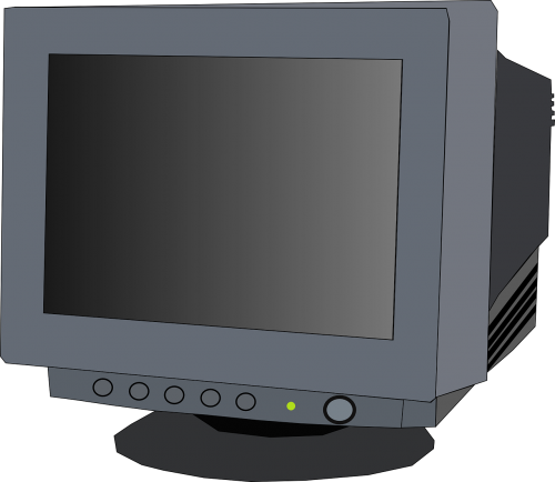 monitor computer screen crt
