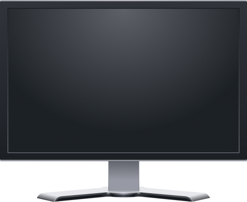 monitor screen flat