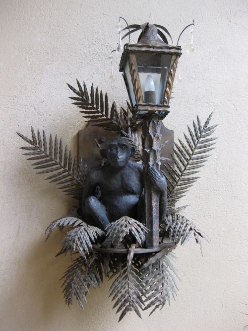monkey lamp äffchen