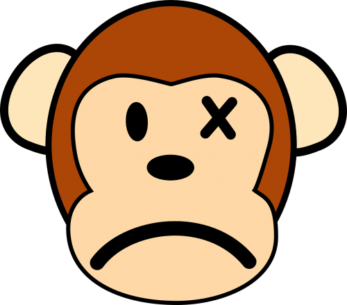 monkey mad angry