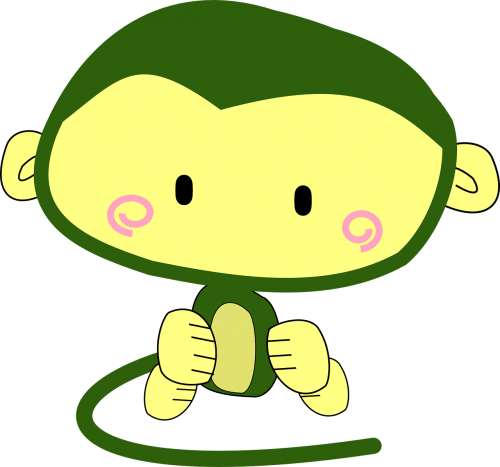 monkey cartoon character