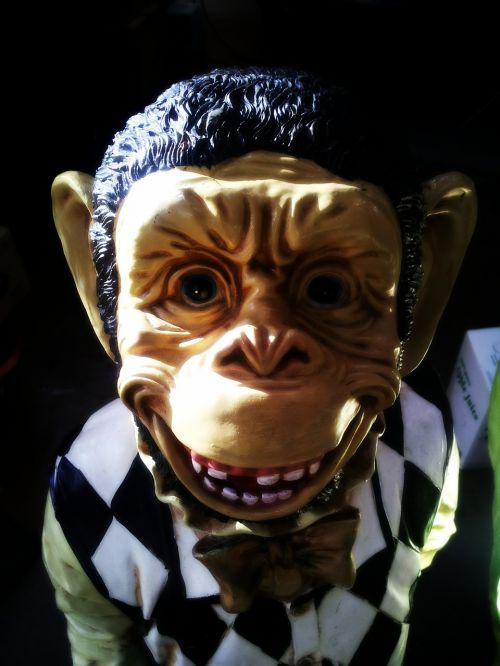 monkey mask creepy