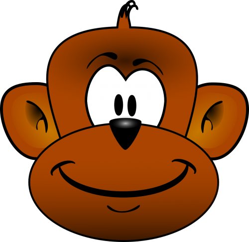 monkey head ape