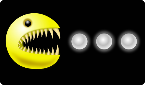 monster teeth pacman