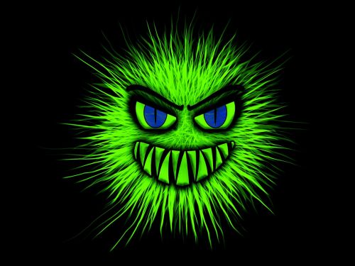 monster green evil