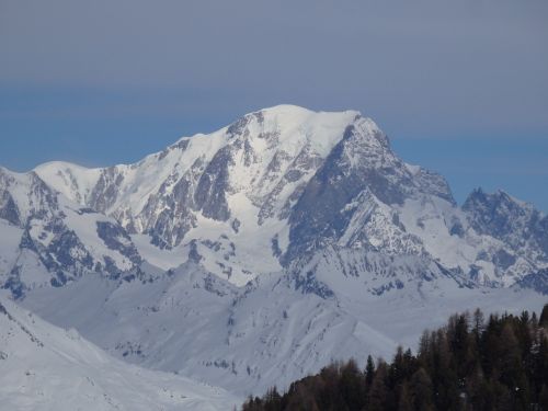 mont blanc france alps