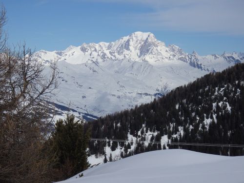 mont blanc france alps