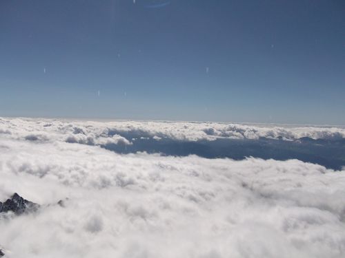 mont blanc mountain snow