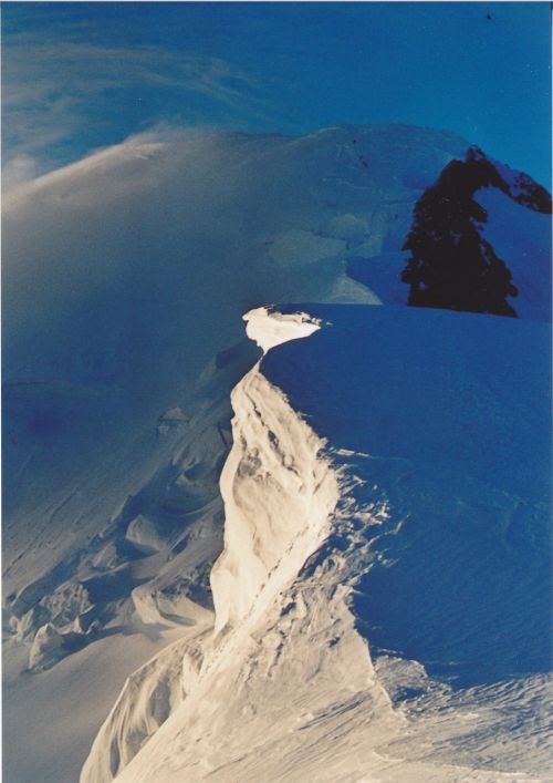 mont blanc snow alpine