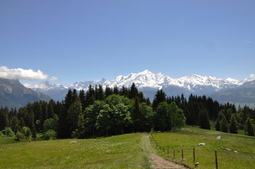 mont blanc massif mont blanc haute-savoie