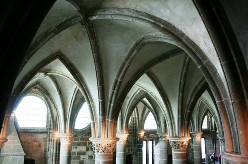 mont saint-michel abbey normandy