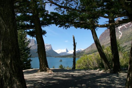 montana glacier national park mountains