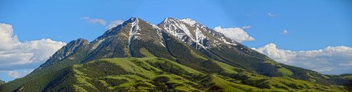 montana  mountain  sky