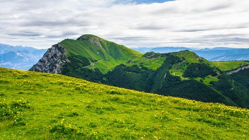 monte baldo  mountains  hiking