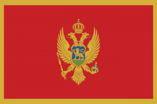 montenegro flag national flag