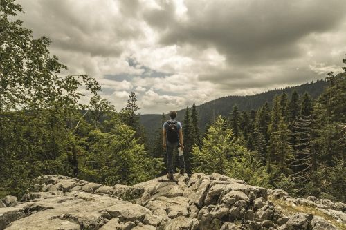 montenegro hiking hiker