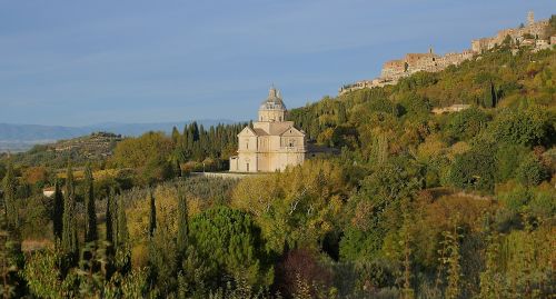 montepulciano san biagio church