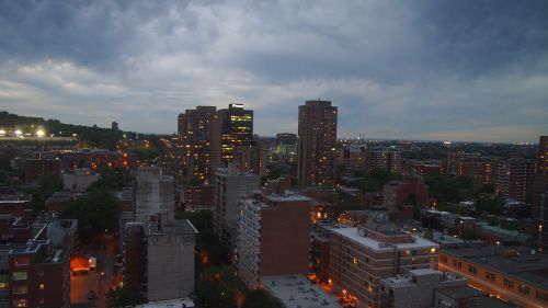 montreal night twilight