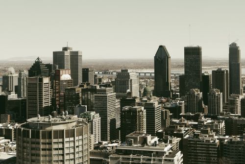 montreal skyline city