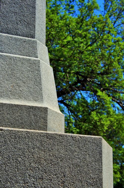 Monument In Graveyard