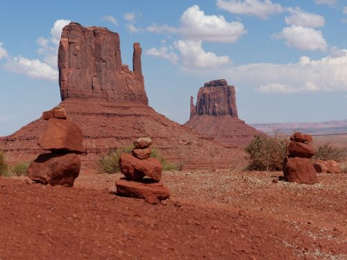 monument valley desert rock