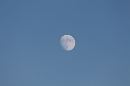 moon clouds night